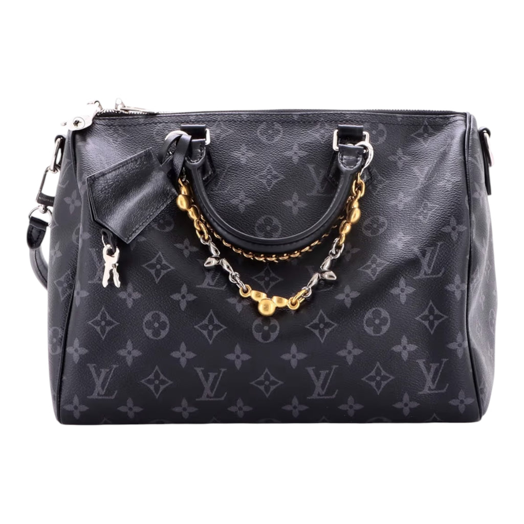 Monogram Eclipse Handbag Speedy Soft 30