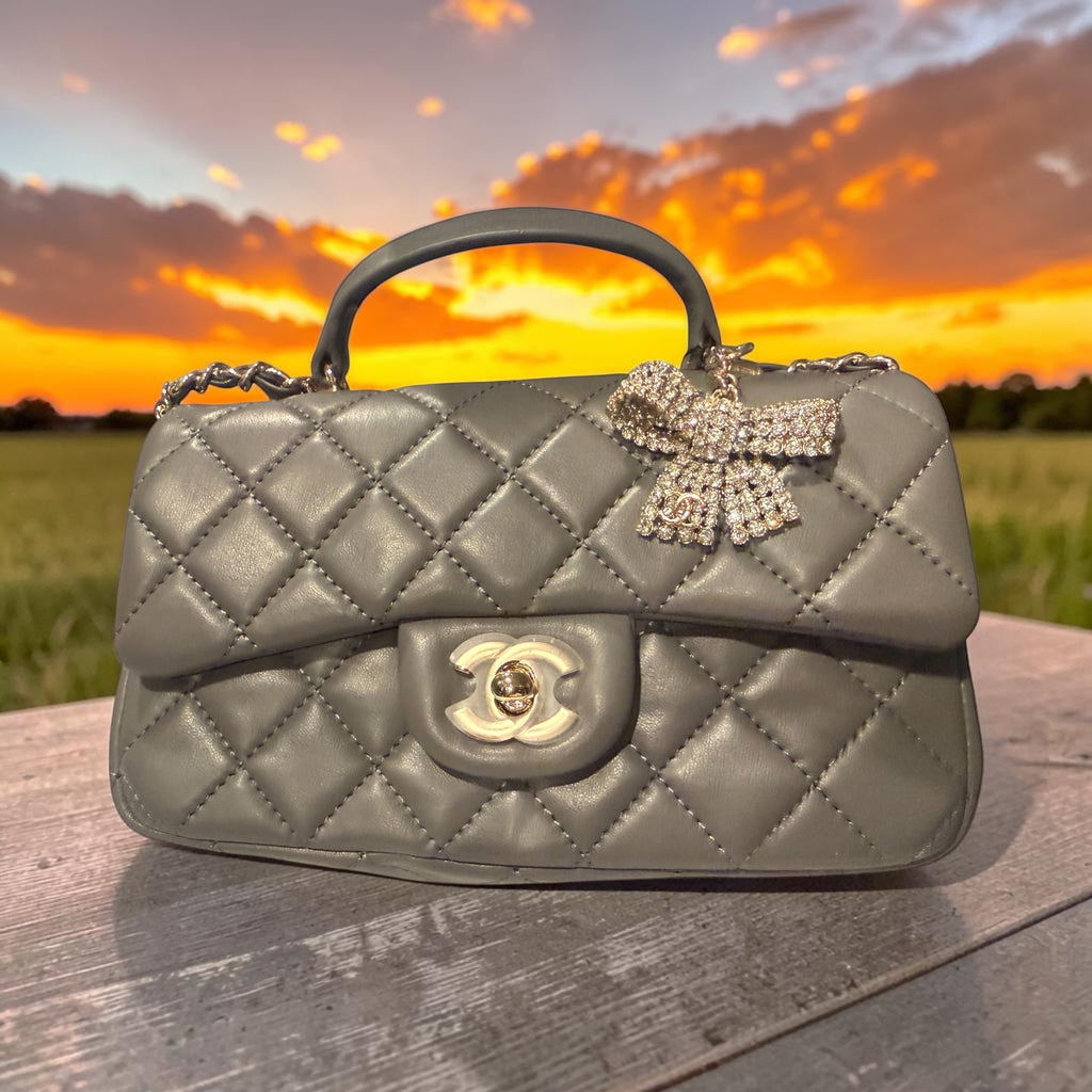Classic Small Single Flap Top Handle Handbag