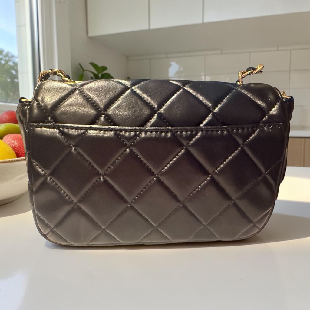 Lambskin Leather Small Handbag