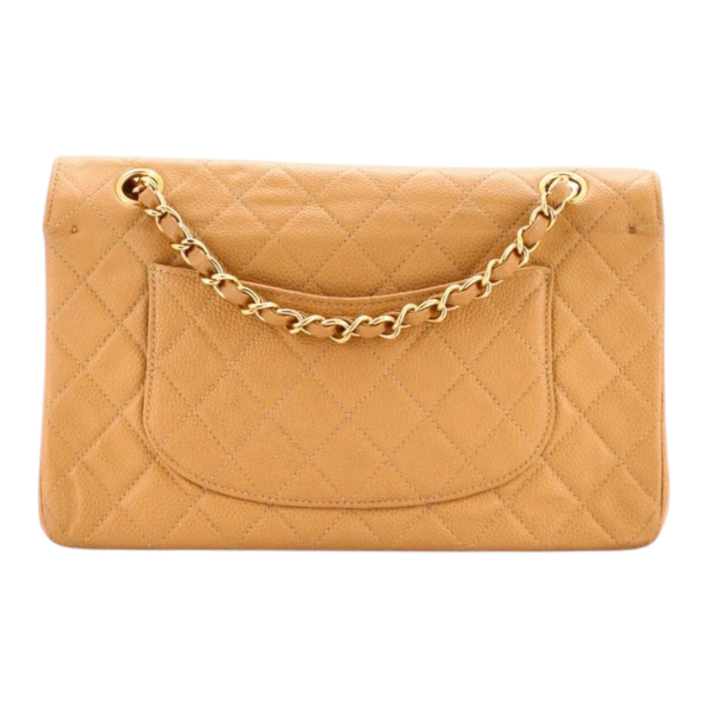 Medium Vintage classic Double Flap Quilted Handbag.