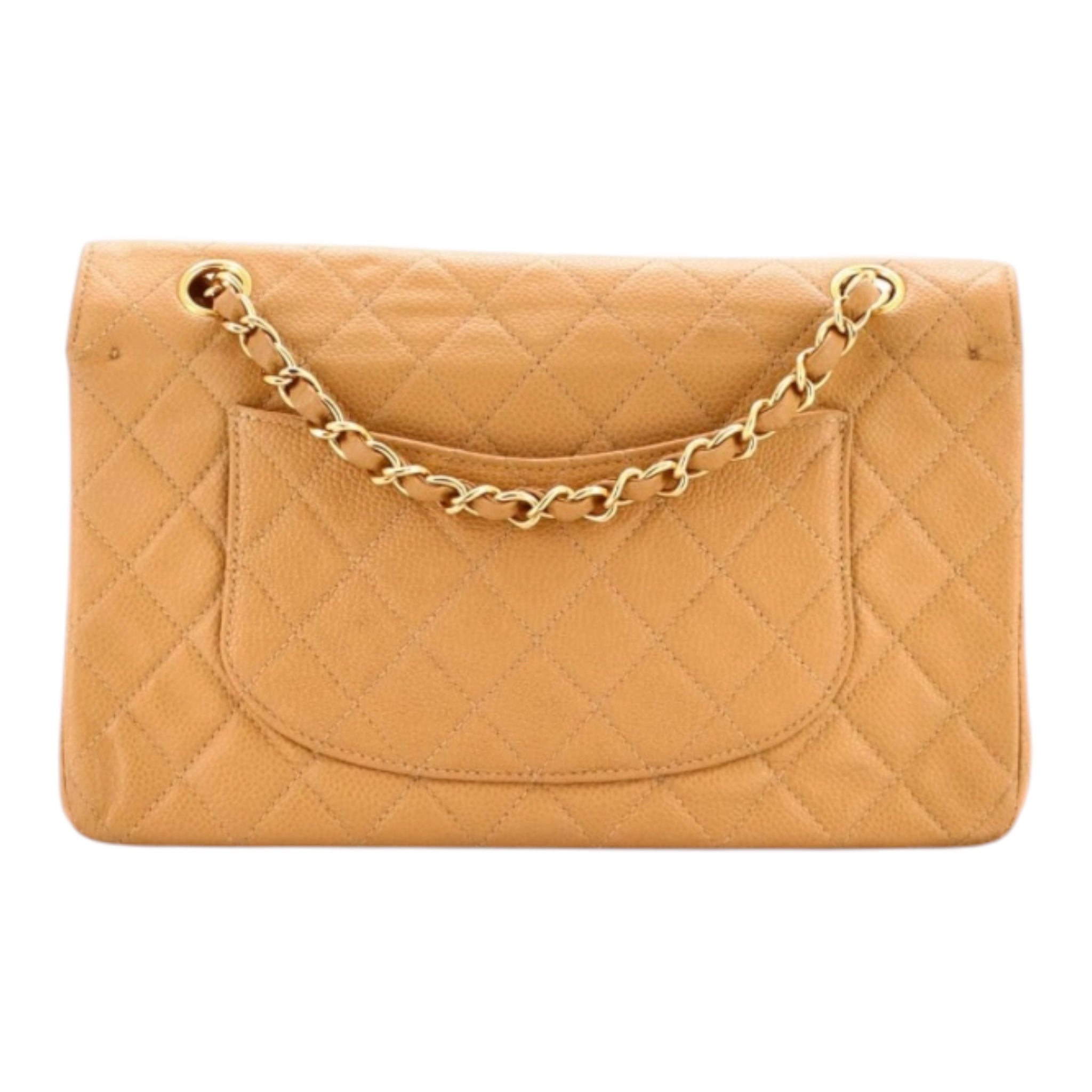 Medium Vintage classic Double Flap Quilted Handbag.