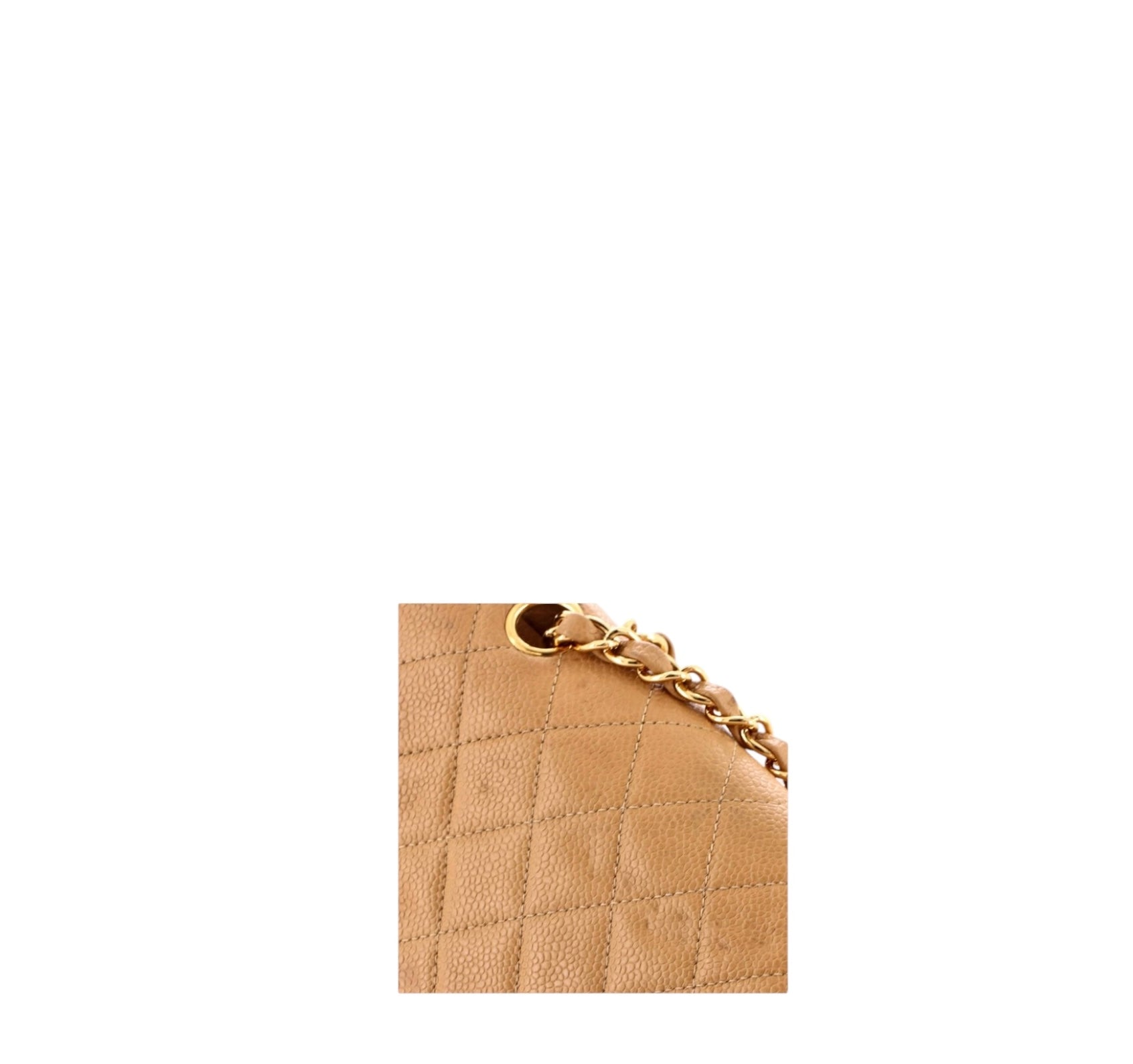 Medium Vintage classic Double Flap Quilted Handbag.