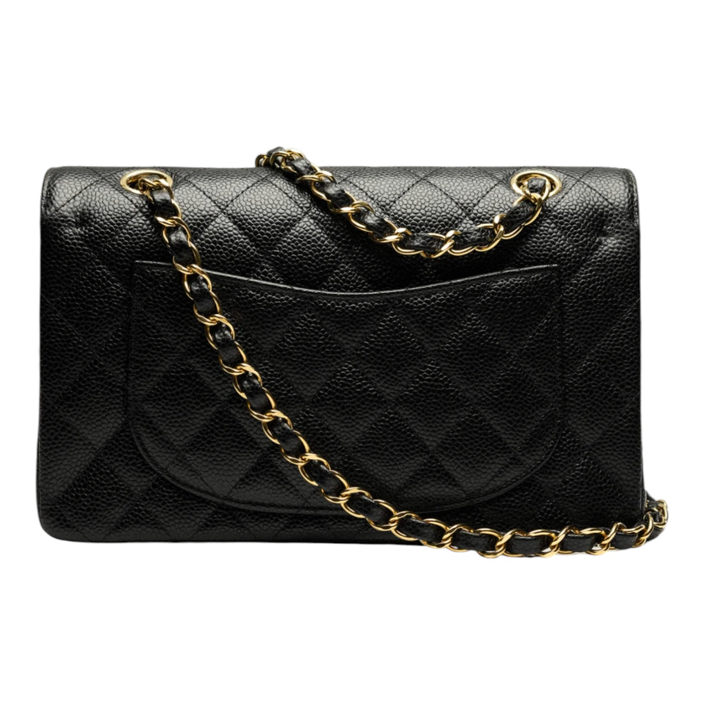 Large  Grained Calfskin Handbag