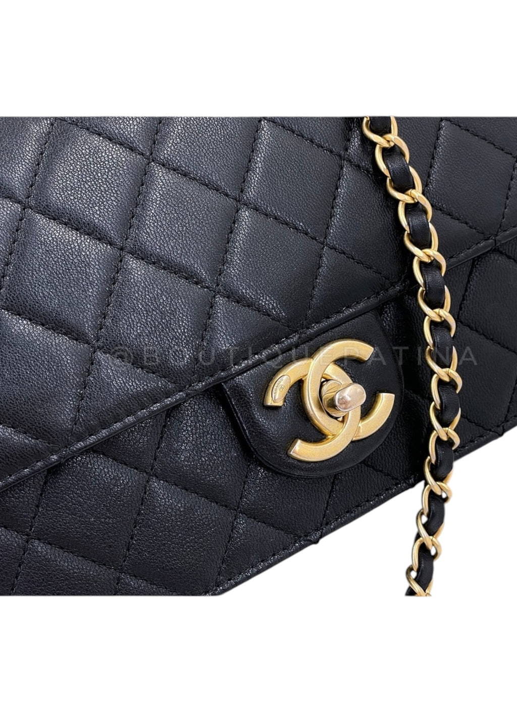 Chic Pearl Quilted Flap Bag Handbag